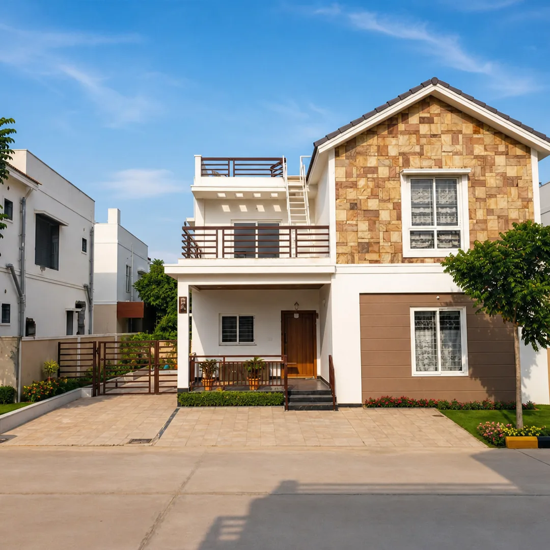 NRI rental property management in India — 4BHK villa in Hyderabad managed for an owner in the USA